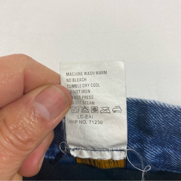 Woolrich Jeans Woman’s 8 Fleece lined winter denim blue jeans pockets zippered - Picture 8 of 9